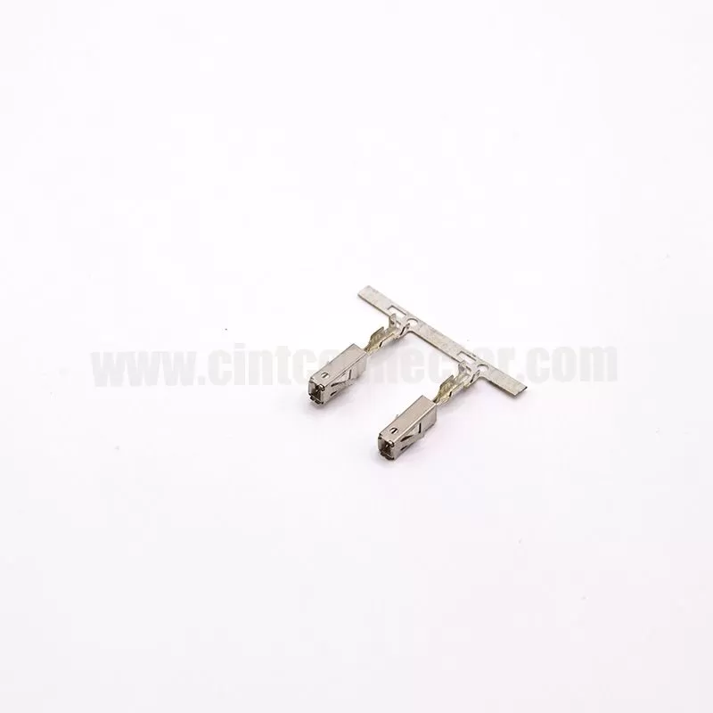 1241394-1 1241388-1 12413946-1 1241390-1 TE AMP Tyco automotive connector female contact Micro Timer 20-17 AWG, 0.5-1 mm2 Crimp Terminal, tin(Sn) over Copper (Cu) plated Brass