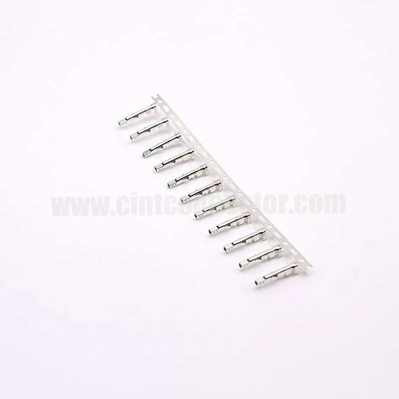 MOLEX 5556T automotive connector female terminal Mini-Fit Female Crimp Terminal, tin(Sn) over Copper (Cu) plated Brass, Double 22+22 or Single 24-18 AWG