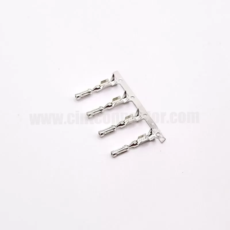 770520-1 TE AMP Tyco automotive female socket terminal 20-16 AWG, 0.5-1 mm2 Crimp Terminal, tin(Sn) over Copper (Cu) plated Brass pin