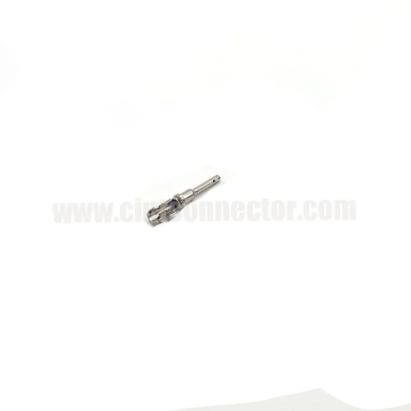 Deutsch automotive DT reel type pin contact male terminal 14AWG to 18 AWG stamped pin nickel plated 1060-16-0122