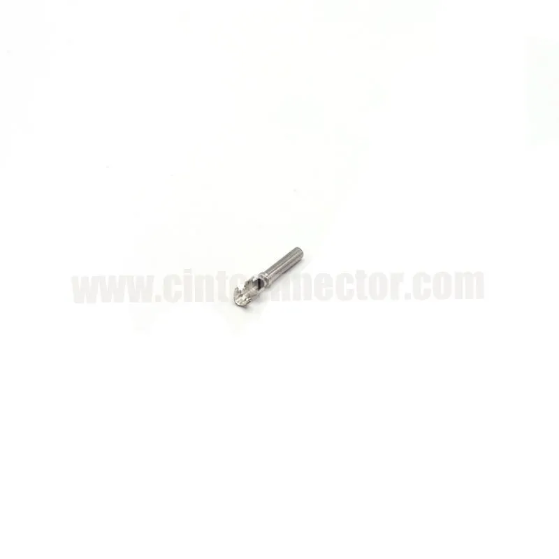 Deutsch automotive DT reel type pin contact female terminal 14AWG to 18 AWG stamped pin nickel plated 1062-16-0122