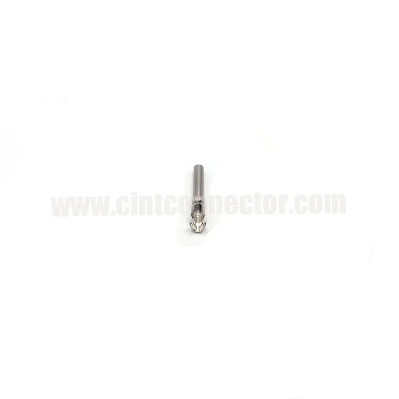 Deutsch automotive DT reel type pin contact female terminal 14AWG to 18 AWG stamped pin nickel plated 1062-16-0122