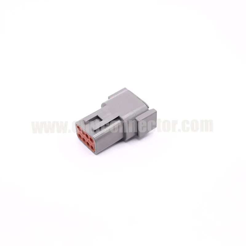 DTM04-08P Deutsch Receptacle 8 pin male TE Connectivity automotive gray housing plug Connectors