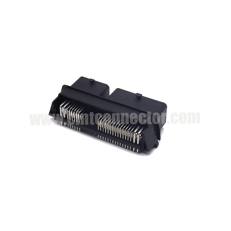 96 pole wire to board PCB mount header right angle, male automotive connectors ECU TE 2209075-1
