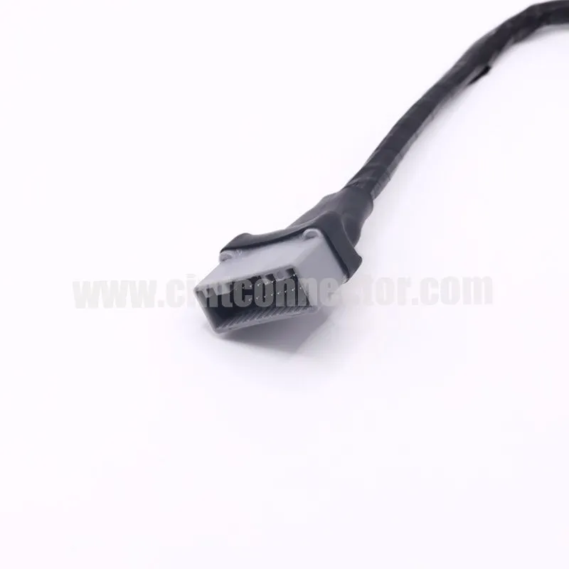 Wire harness with 24P TE auto connector 1612906-1 and PCB connector 1612904-2