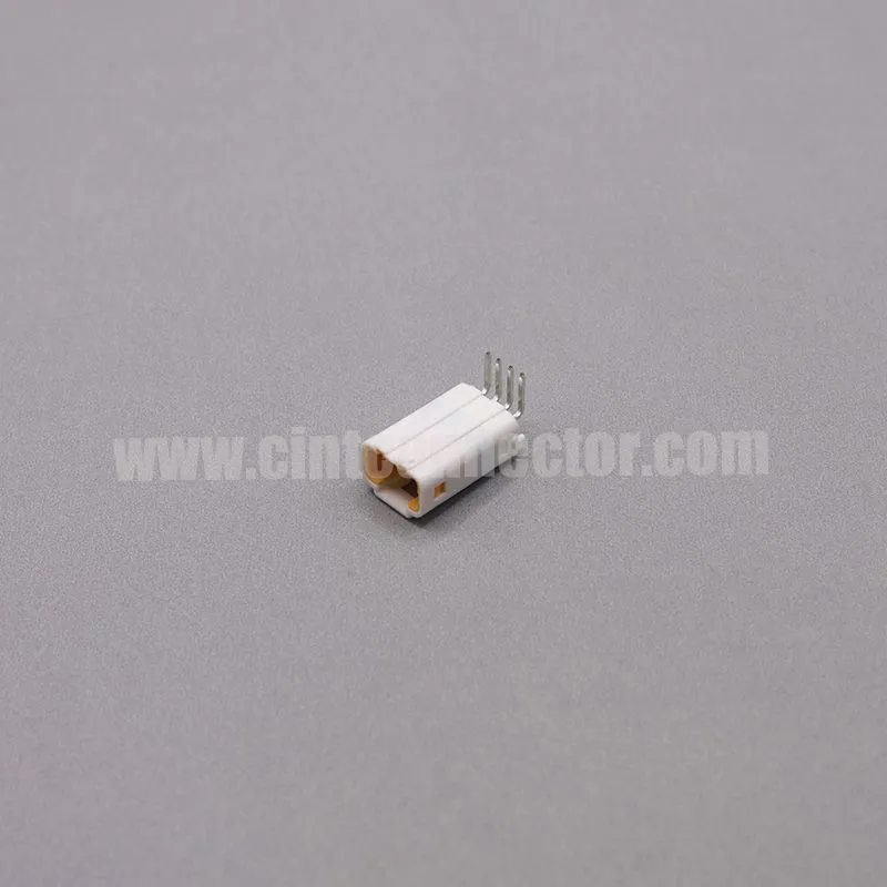 4P JST B04B-JWPF-SK-R-W male right angle pin connector wire to board automotive electronics PCB header