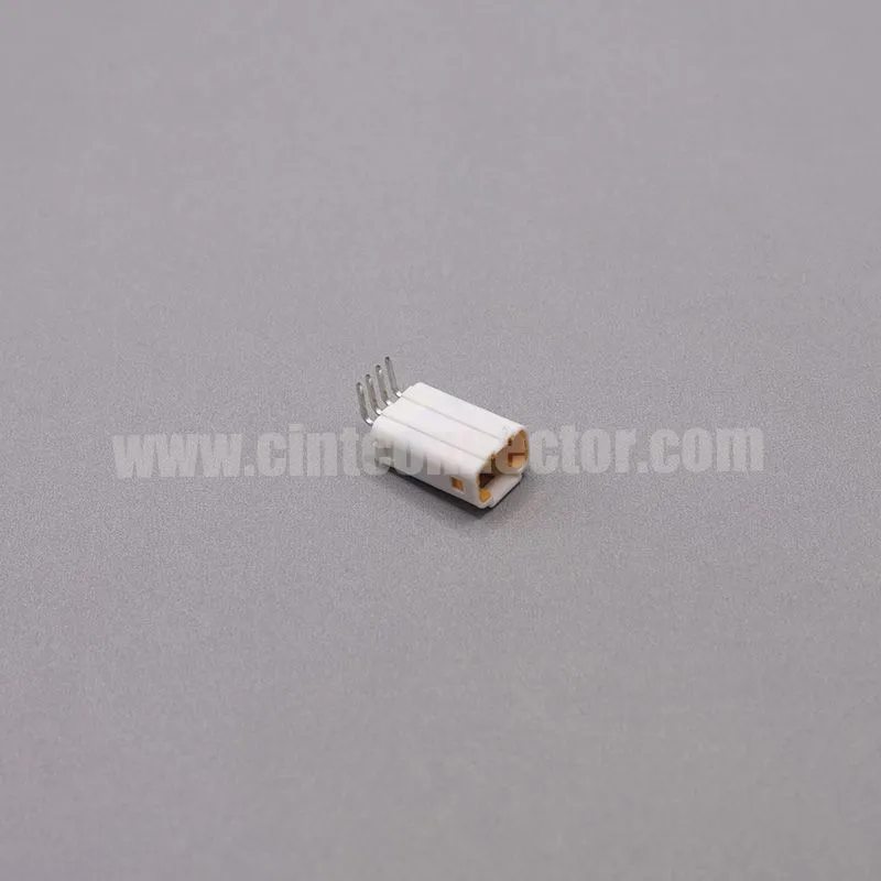 4P JST B04B-JWPF-SK-R-W male right angle pin connector wire to board automotive electronics PCB header