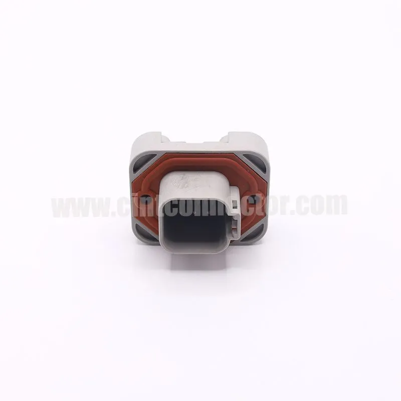 DT15-6P Vertical wire to board 6 position 2 row sealable Deutsch DT PCB connector