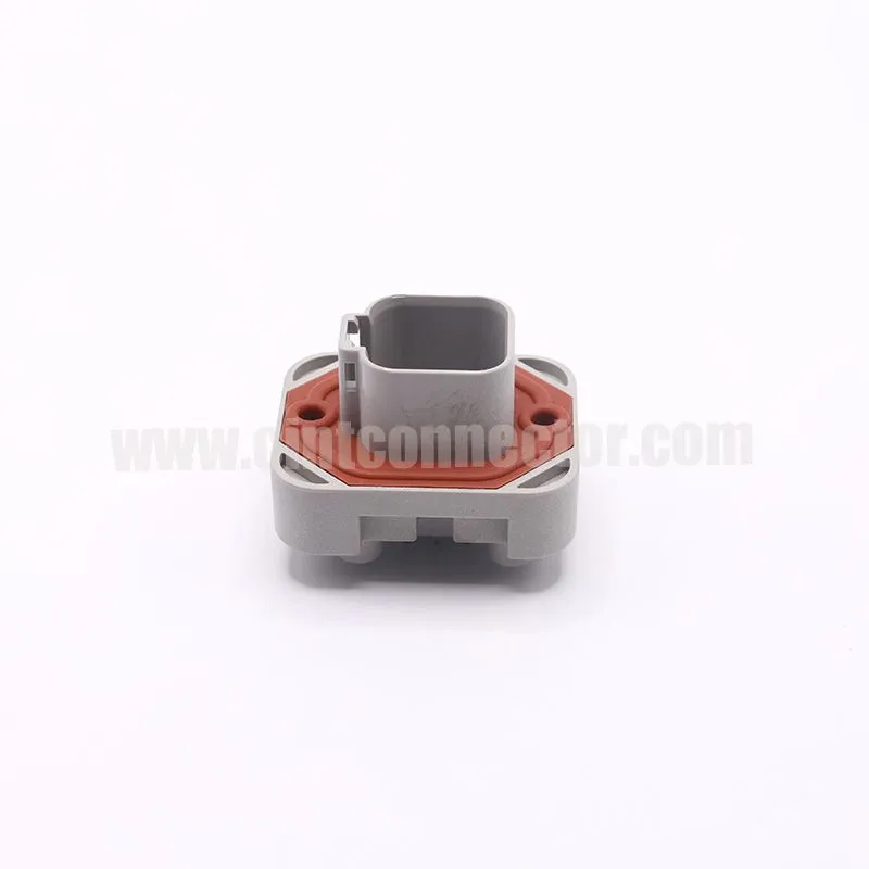 DT15-6P Vertical wire to board 6 position 2 row sealable Deutsch DT PCB connector