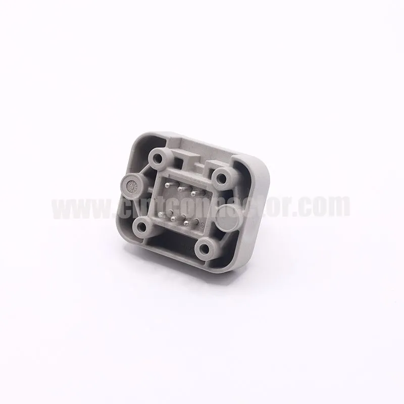 DT15-6P Vertical wire to board 6 position 2 row sealable Deutsch DT PCB connector