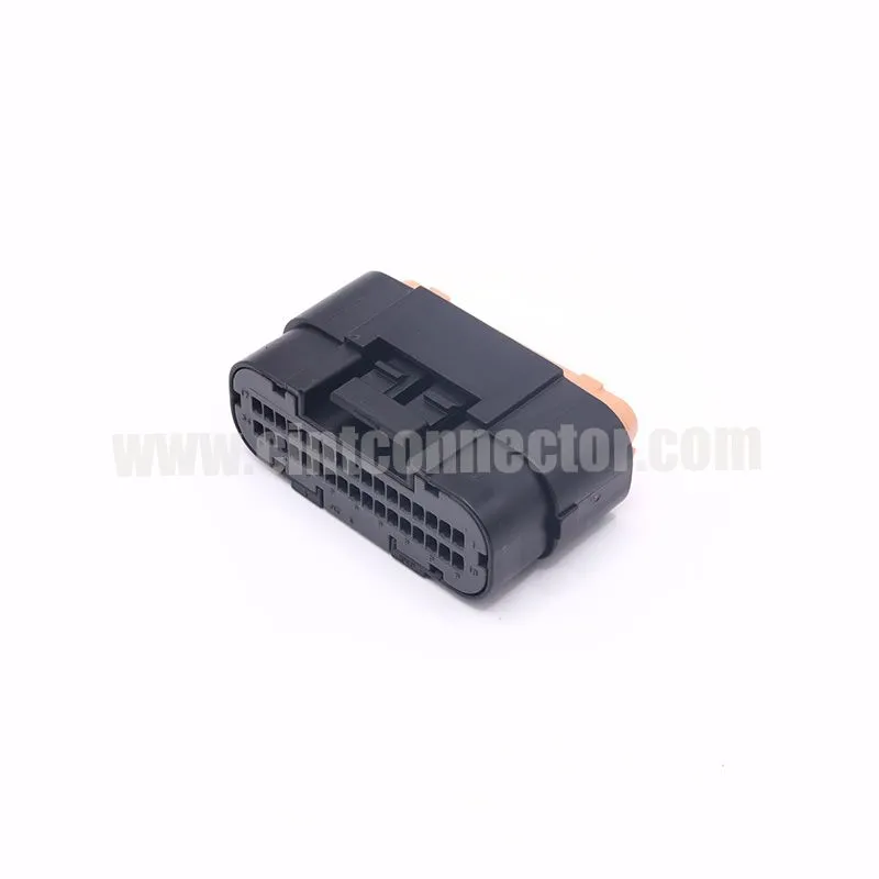 34 pin JAE electronic compact automotive MX23A34SF1 MX23A34XF1 female ECU connector housing