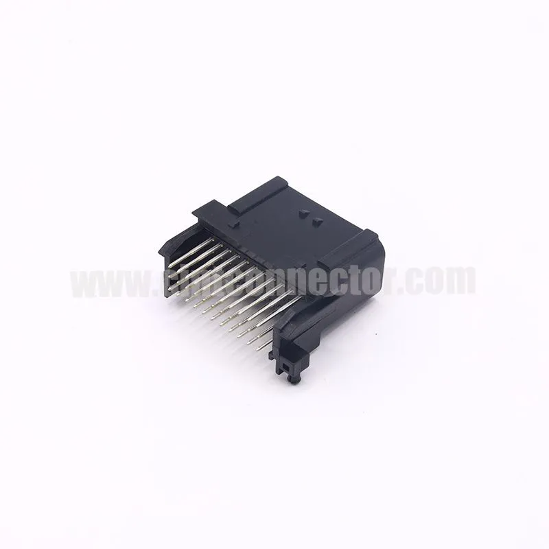 33 Pin PCB mount header, straight pin, male motorcycle ECU plug connector 6188-4871