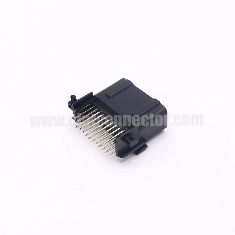 33 Pin PCB mount header, straight pin, male motorcycle ECU plug connector 6188-4871