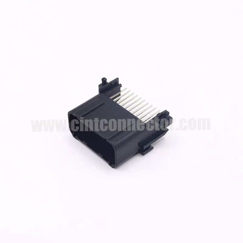 33 Pin PCB mount header, straight pin, male motorcycle ECU plug connector 6188-4871
