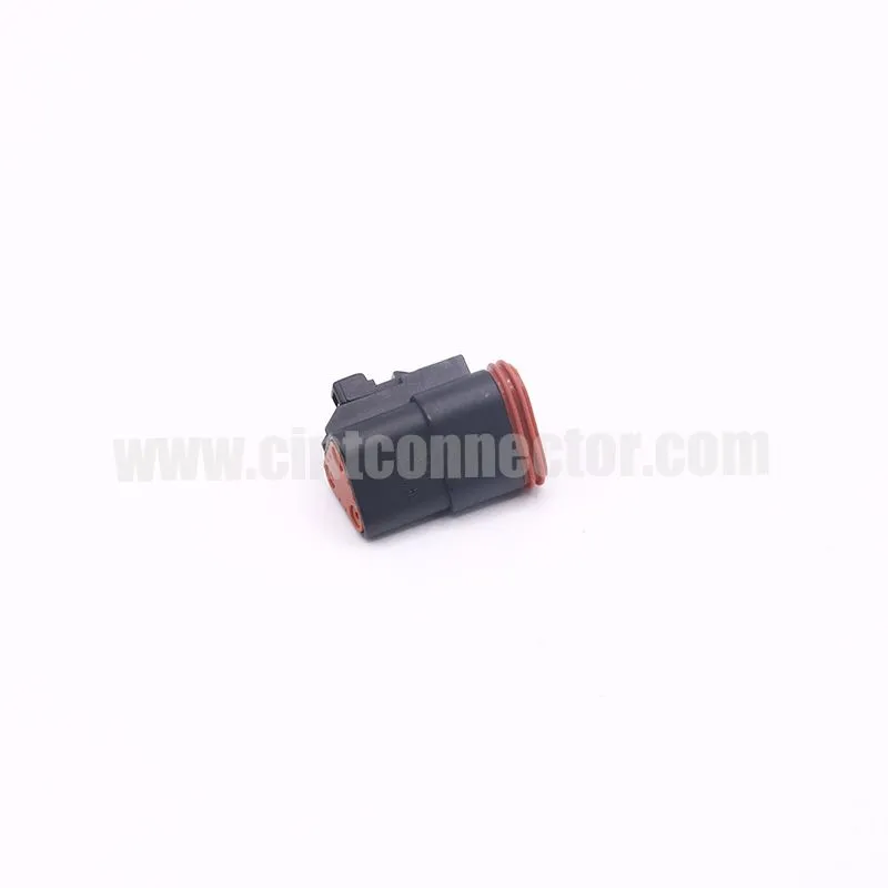 DT06-3S-E004 Deutsch TE 3 Pin black female waterproof auto connector
