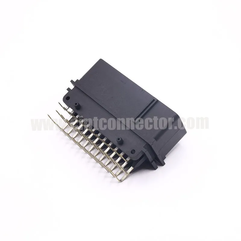 36 pos PCB mount header right angle, male automotive connectors used for lifting machine ECU TE 344108-1