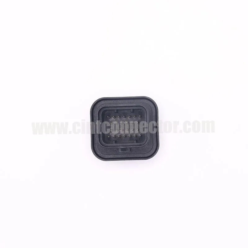 26 way PCB mount header, vertical gold pin, male automotive connectors 6473418-1 1473418-1
