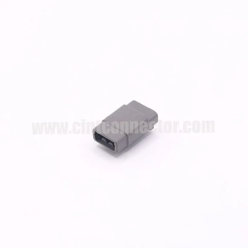 DTM06-3S Deutsch 3 pin female TE Connectivity automotive gray housing plug Connectors