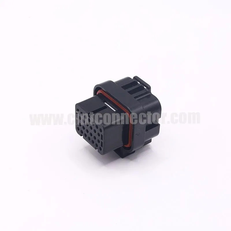 26 Pole Rectangular housing Superseal 1.0mm series Female automotive Connector 3-1437290-7