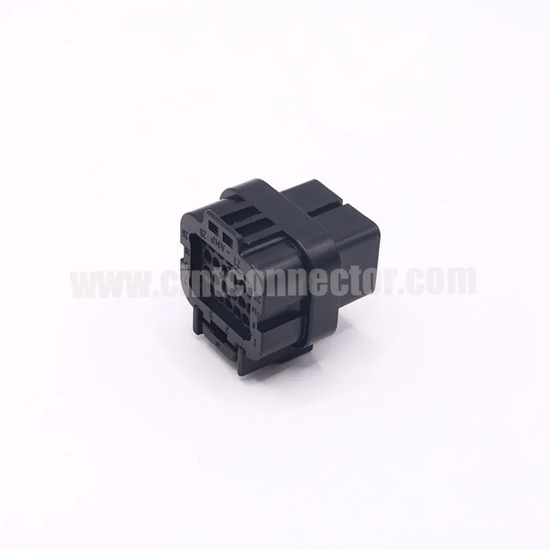 26 Pole Rectangular housing Superseal 1.0mm series Female automotive Connector 3-1437290-7