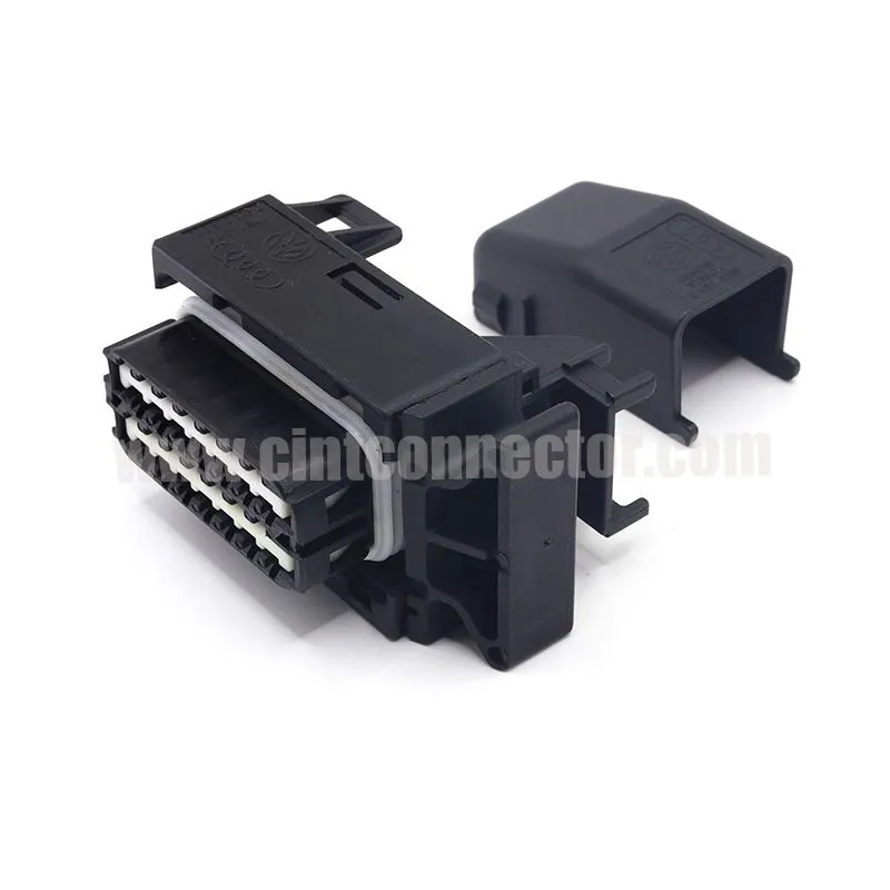 28 pin wire to wire TE 1393436-2 1393436-1 1393454-1 1J0906379B automotive female ECU connector