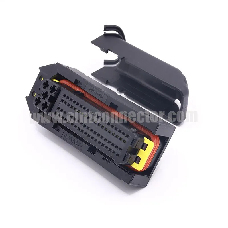 81 pin TE 13761282 1813712-6 auto female electrical ECU connector housing