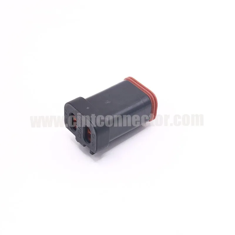 DT06-4S-CE05 Deutsch 4 Pin black female waterproof auto connector with cover