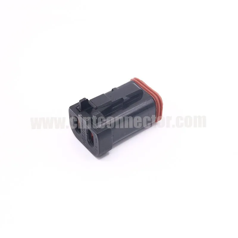 DT06-4S-CE05 Deutsch 4 Pin black female waterproof auto connector with cover