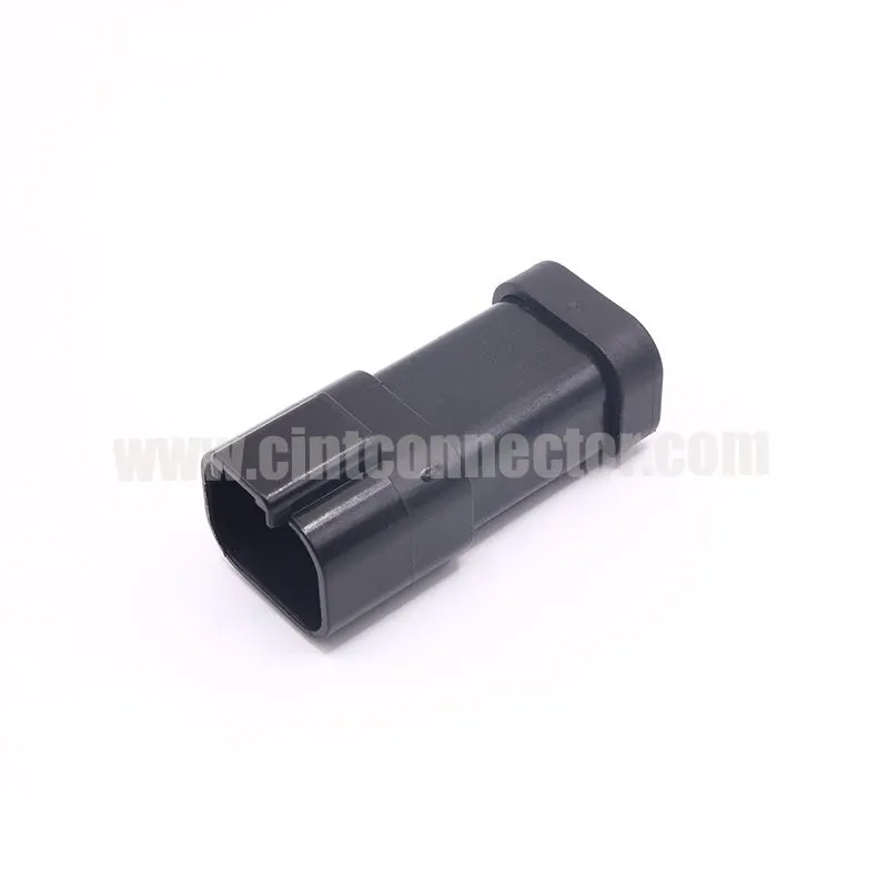 DT04-4P-CE05 Deutsch 4 Pin black male waterproof auto connector with cover