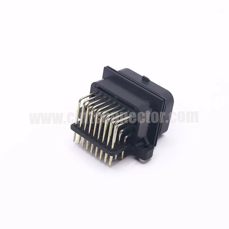 34 pin TE AMP superseal 1.0mm series PCB header male ECU connector 1437288-2 6437288-2