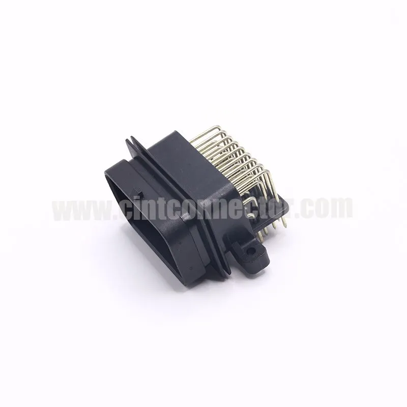 34 pin TE AMP superseal 1.0mm series PCB header male ECU connector 1437288-2 6437288-2