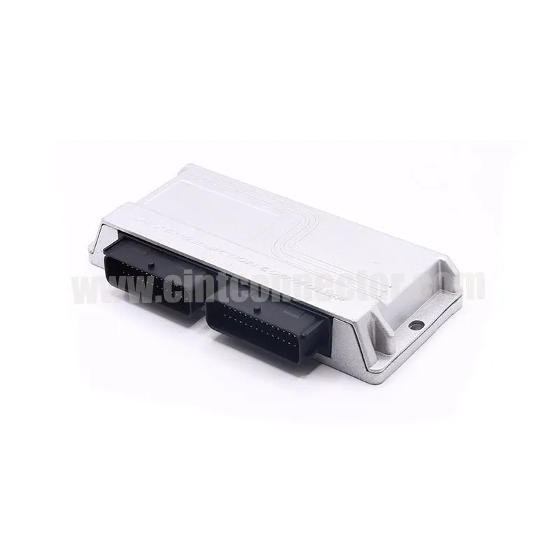 56 pin auto ECU VCU Aluminum enclosure suits for FCI PCB connector 211PL562L0008 211PL562L0011 auto Engine Control Unit case