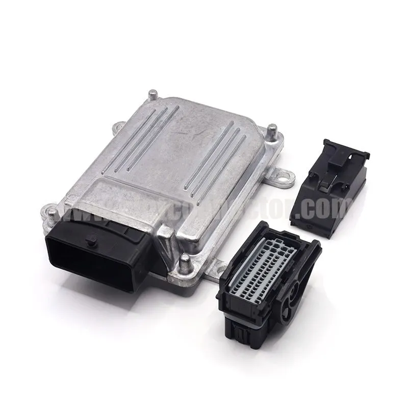 64 pin auto ECU VCU Aluminum enclosure suits for Delphi PCB connector 0197160 auto Engine Control Unit case