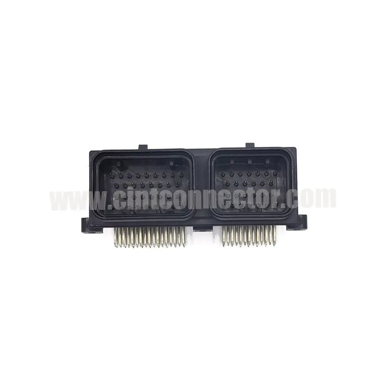 60 way PCB mount header, Right angle gold plating pin, AMP Tyco equivalent Superseal 1.0mm Series truck connectors 1473427-1 6473427-1