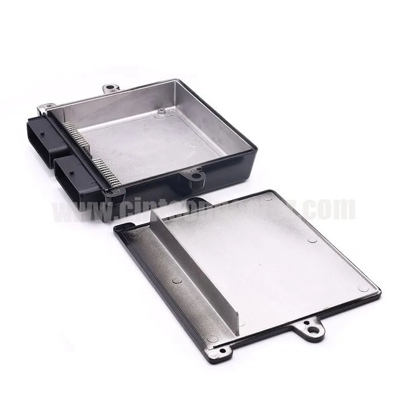 56 way auto ECU VCU Aluminum enclosure suits for FCI PCB connector 211PL562L0008 auto Engine Control Unit case