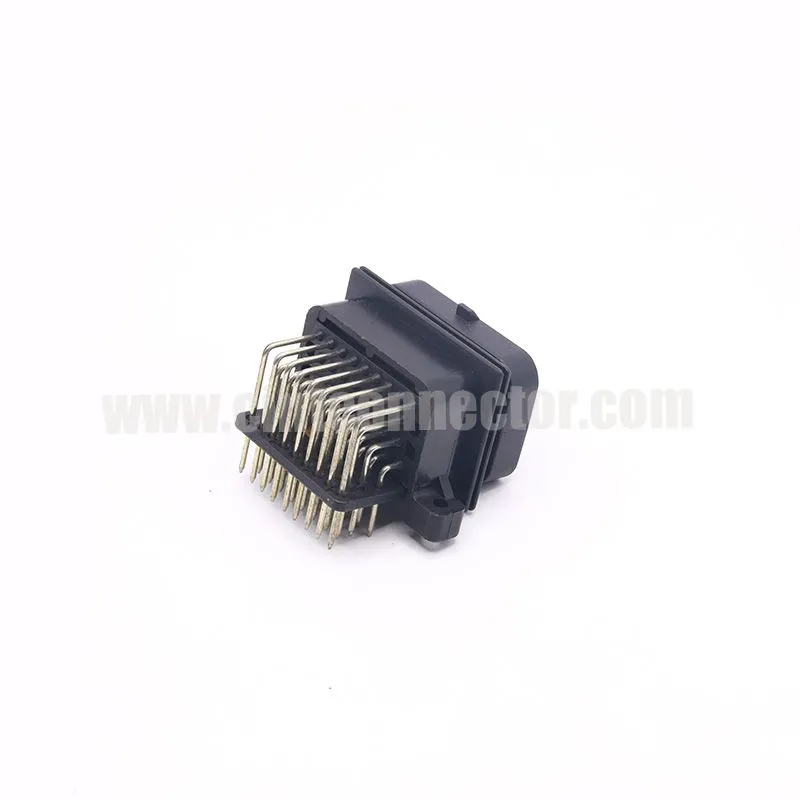 34 pin TE AMP superseal 1.0mm series PCB header male ECU connector 6437288-1 1437288-1