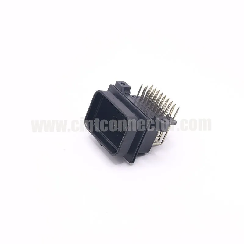 34 pin TE AMP superseal 1.0mm series PCB header male ECU connector 6437288-1 1437288-1
