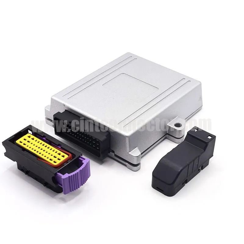 39 pin auto ECU VCU Aluminum enclosure fit for FCI Series automotive connector plug male female electrical connectors Compatible With vehicle electronic control unit