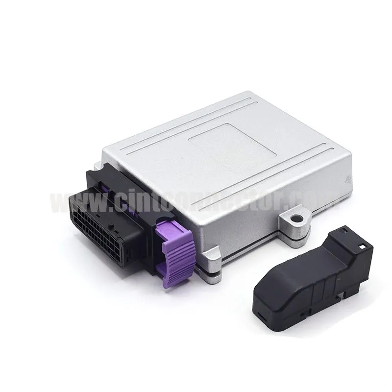 39 pin auto ECU VCU Aluminum enclosure fit for FCI Series automotive connector plug male female electrical connectors Compatible With vehicle electronic control unit