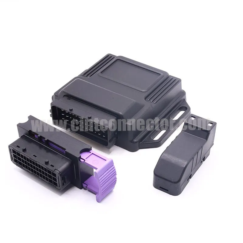 39 pin auto ECU VCU Aluminum enclosure fit for FCI Series automotive connector plug male female electrical connectors Compatible With vehicle electronic control unit