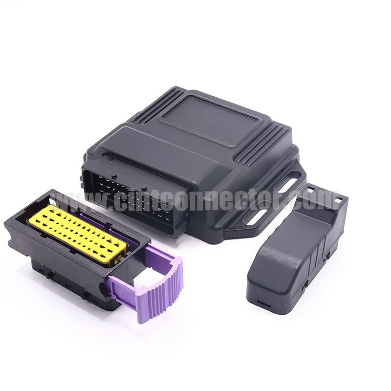 39 pin auto ECU VCU Aluminum enclosure fit for FCI Series automotive connector plug male female electrical connectors Compatible With vehicle electronic control unit