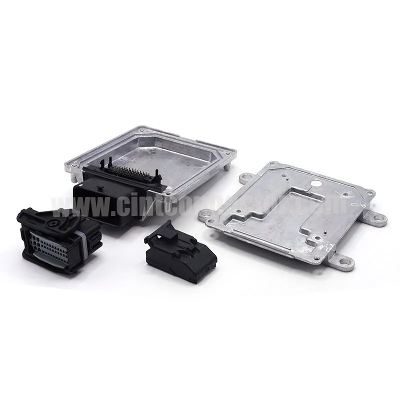 48 way car ECU Aluminum enclosure for MOLEX PCB connector 5007620481 auto VCU Engine Control Unit case