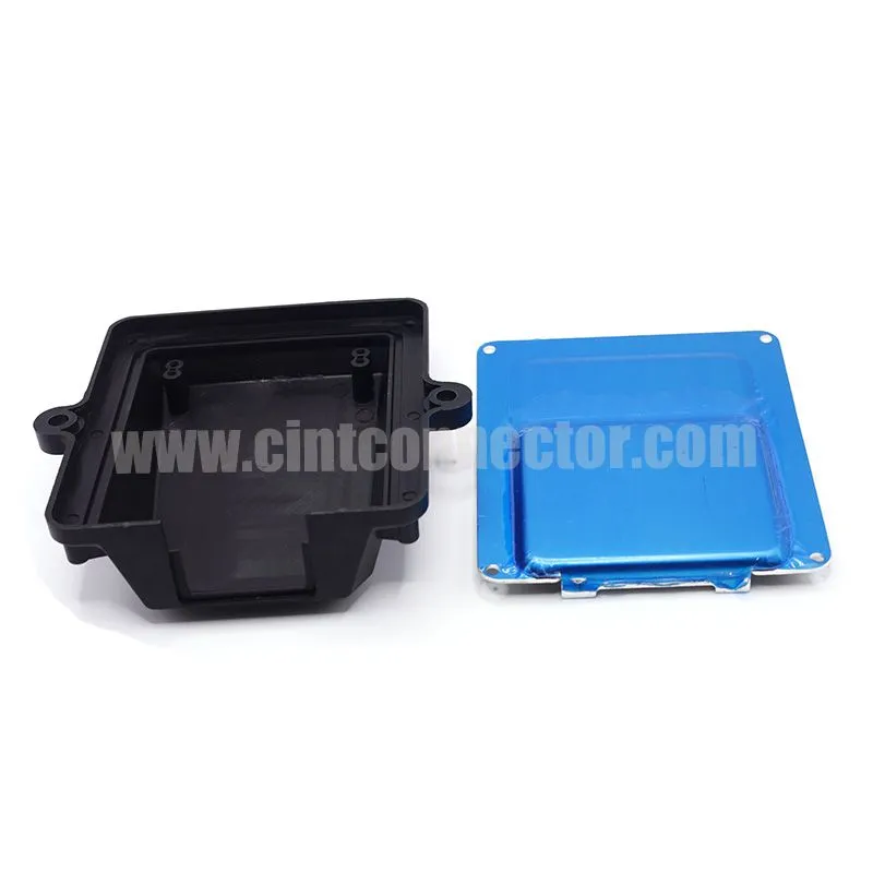 24 pin auto ECU VCU Aluminum enclosure suits for FCI PCB connector automotive Engine Control Unit 211PC249S0033 HCCPHPE24BKA90F
