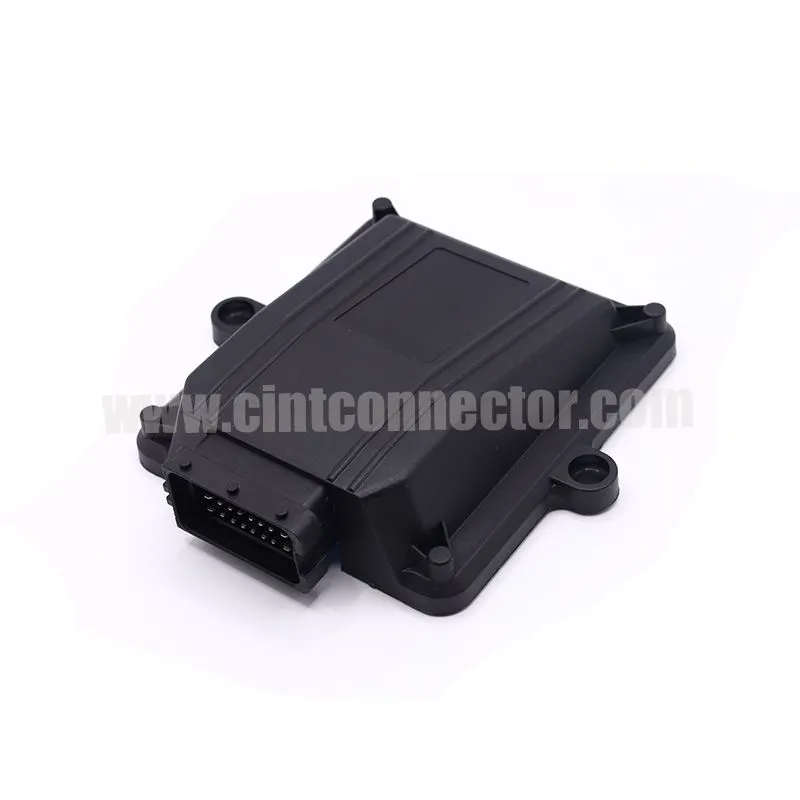 24 pin auto ECU VCU Aluminum enclosure suits for FCI PCB connector automotive Engine Control Unit 211PC249S0033 HCCPHPE24BKA90F