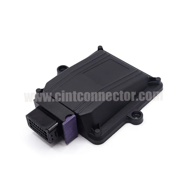 24 pin auto ECU VCU Aluminum enclosure suits for FCI PCB connector automotive Engine Control Unit 211PC249S0033 HCCPHPE24BKA90F