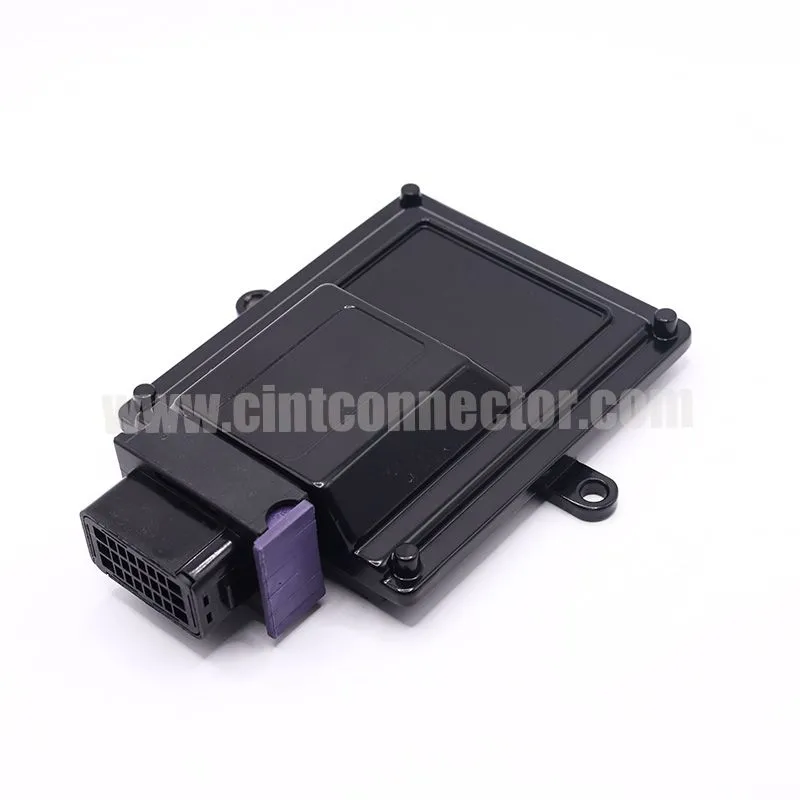 24 pin auto ECU VCU Aluminum enclosure suits for FCI PCB connector automotive Engine Control Unit 211PC249S0033 HCCPHPE24BKA90F